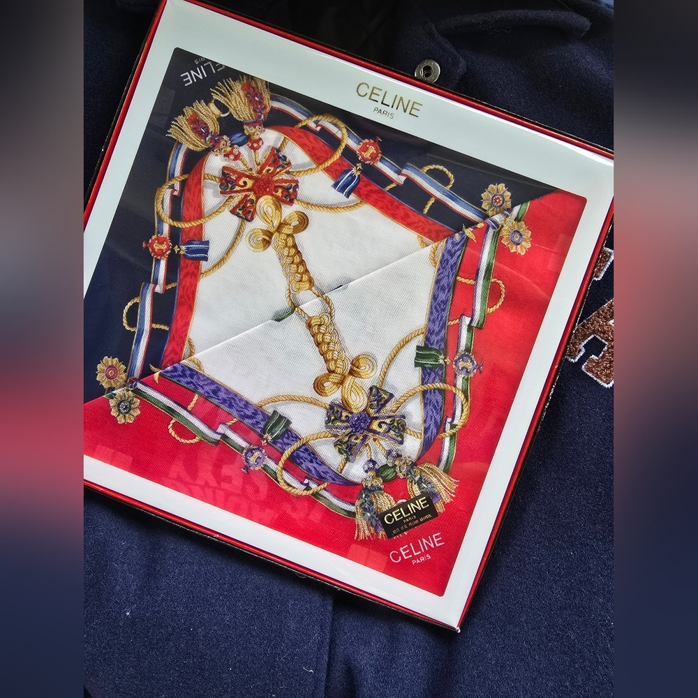 Authentic Celine Handkerchief Set
